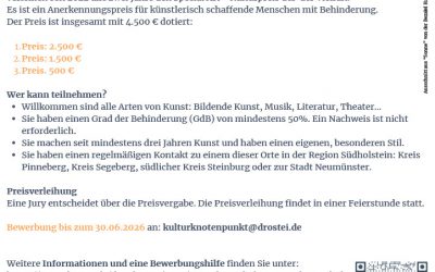 Special Art – Kulturpreis der Vielfalt 2026